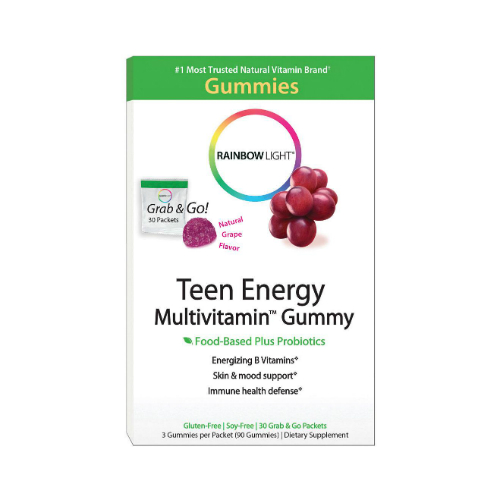 RAINBOW LIGHT: Teen Energy Multivitamin Gummies 30 pkt