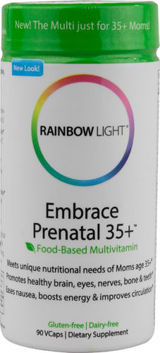 RAINBOW LIGHT: Embrace Prenatal 35 Plus Multivitamin 90 vcaps