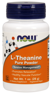 NOW: L-Theanine Pure Powder 1oz