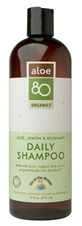 LILY OF THE DESERT: Aloe 80 Organic Shampoo Normal 16 oz
