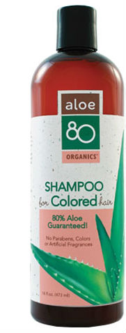 LILY OF THE DESERT: Aloe 80 Organic Shampoo Colored 16 oz