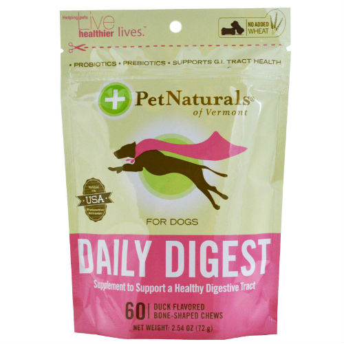 PET NATURALS OF VERMONT: Daily Digest For Dogs 60 chew