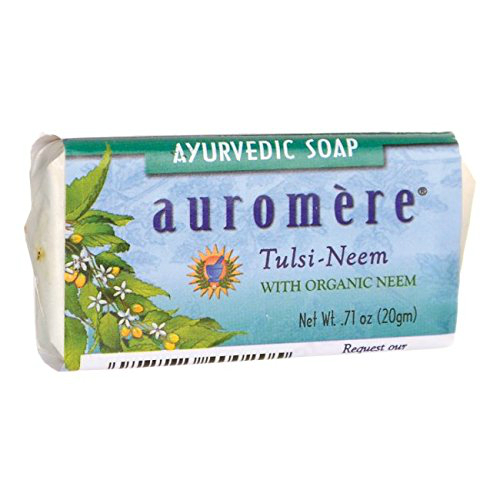 AUROMERE: Ayurvedic Bar Soap Tulsi Neem 0.71 oz