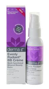 DERMA E: Evenly Radiant BB Creme SPF25 Medium 2 oz