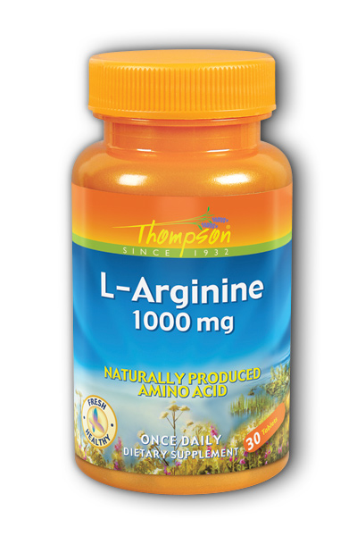 Thompson Nutritional: L-Arginine 1000mg 30ct 1000mg