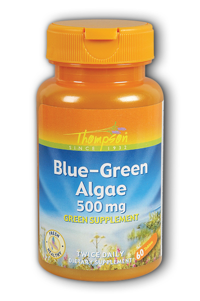 Thompson Nutritional: Blue Green Algae 500mg 60ct 500mg