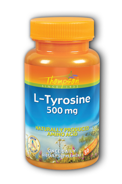 Thompson Nutritional: L-Tyrosine 500mg 30ct 500mg