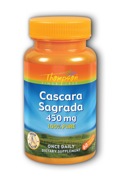 Thompson Nutritional: Cascara Sagrada 450mg 60ct 450mg