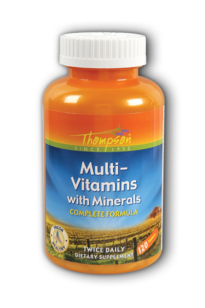 Thompson Nutritional: Multi-Vitamins with Minerals 120ct