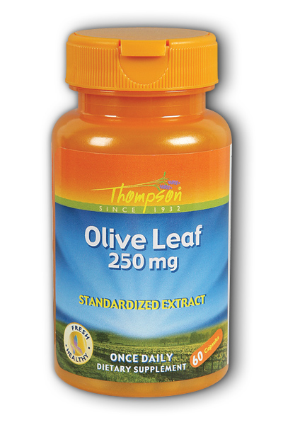 Thompson Nutritional: Olive Leaf 250mg 60ct 250mg