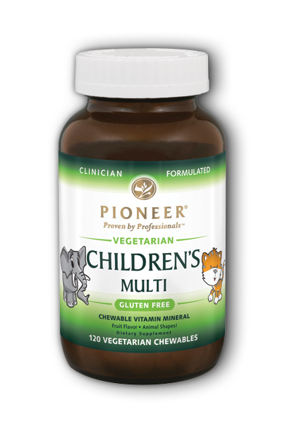 PIONEER: Childrens Chewable Vitamin and Mineral 120 Vegetarian Chewable