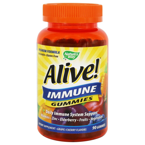 Nature's Way: Alive Immune Gummies 90 chew