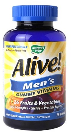 NATURE'S WAY: Alive Men's Gummy Multi Vitamin 75 Caps
