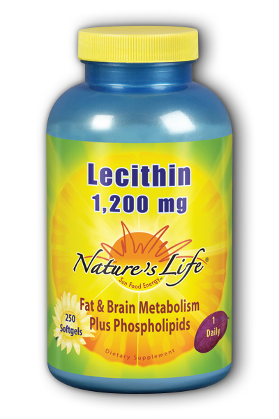Natures Life: Lecithin, 1,200 mg 250ct
