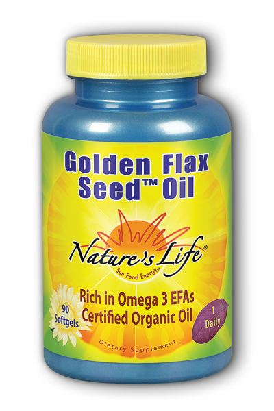 Natures Life: Golden Flax Seed Oil 90ct