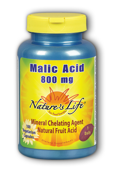 Natures Life: Malic Acid 800mg 100ct