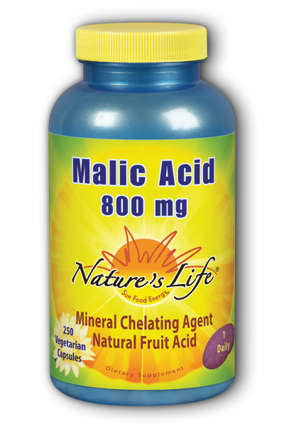 Natures Life: Malic Acid 800 mg 250ct