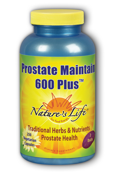 Natures Life: 600 Prostate Maintain 250ct