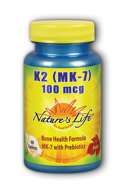 Natures Life: K2 (MK-7) 60 Tablets