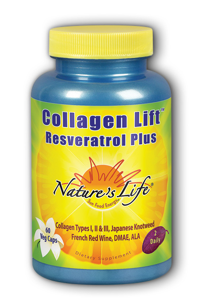 Natures Life: Collagen Lift Resveratrol Plus 60 ct