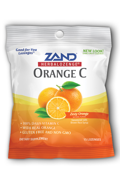 ZAND: HerbaLozenge Orange C 15 loz