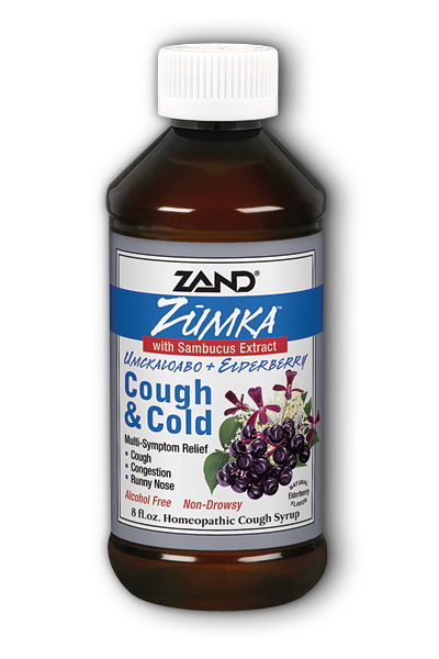 ZAND: Zumka Cough And Cold With Elderberry Cough Syrup 8 oz