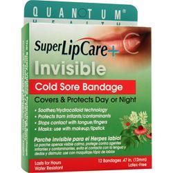 QUANTUM: Super Lip Care Invisible Cold Sore Bandage 12 ct