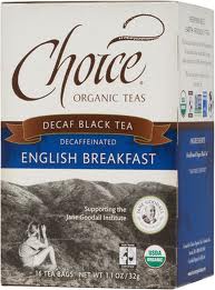 CHOICE ORGANIC TEAS: Decaffeinated English Breakfast 16 bag