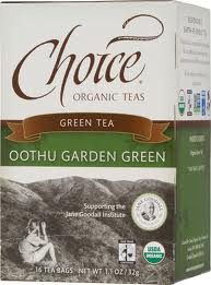 CHOICE ORGANIC TEAS: Oothu Garden Green 16 bag
