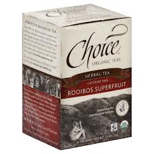 CHOICE ORGANIC TEAS: Rooibos Superfruit 16 bag