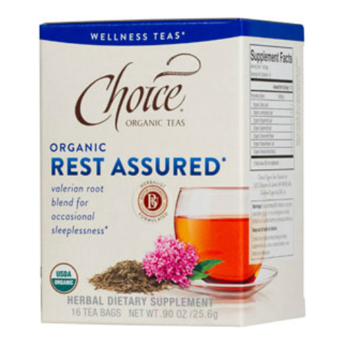 CHOICE ORGANIC TEAS: Wellness Rest Assured Tea 16 bag