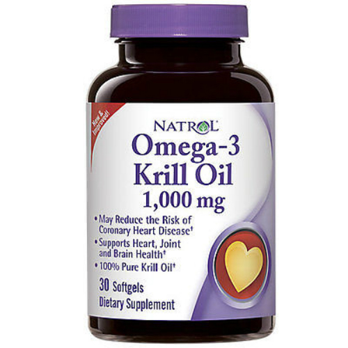 NATROL: Omega-3 Krill Oil 1000mg 30 softgel