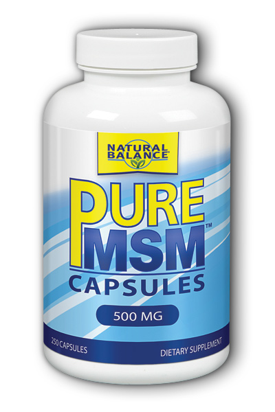 Natural Balance: PureMSM 500 mg 250 ct