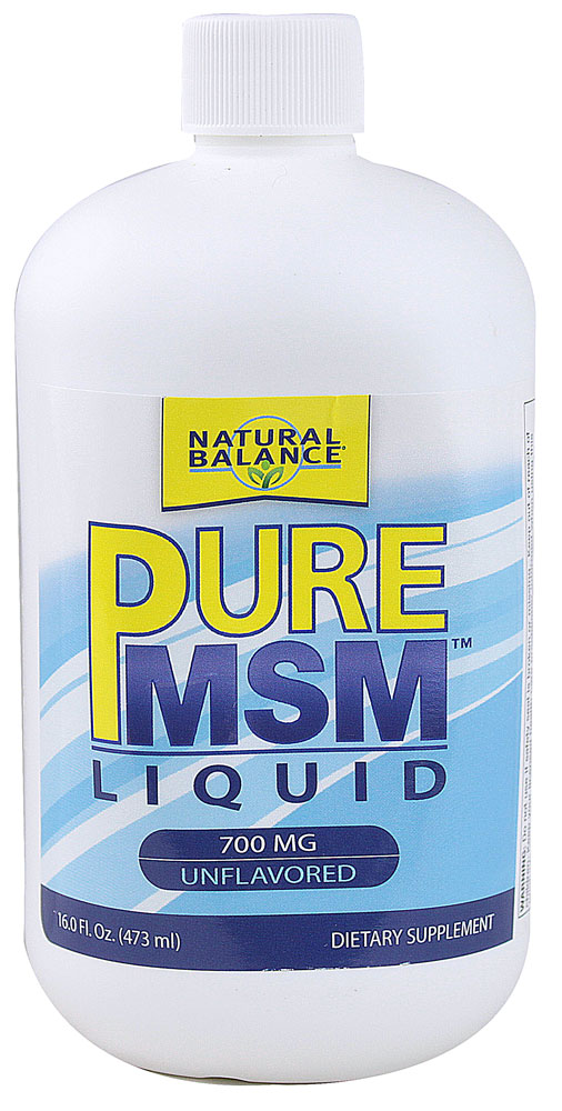 MSM Liquid 16 oz, 12.39ea from Natural Balance!