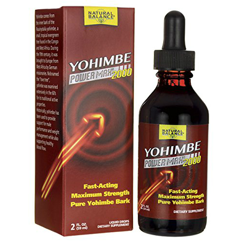 Yohimbe PowerMax 2000 2000 mg 2 oz Drops, 19.17ea from Natural Balance!