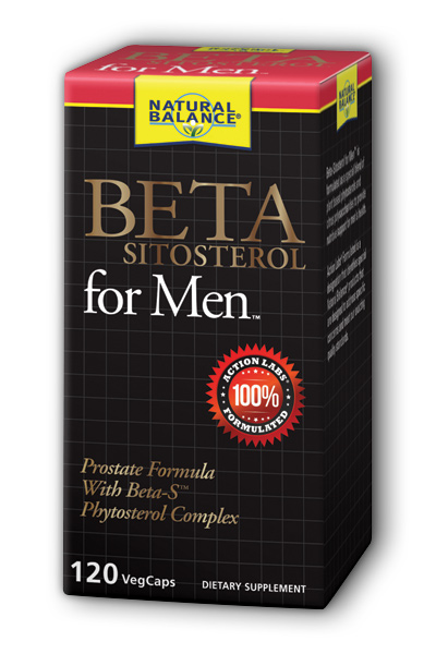 Natural Balance: Beta Sitosterol for Men 120 Vcaps