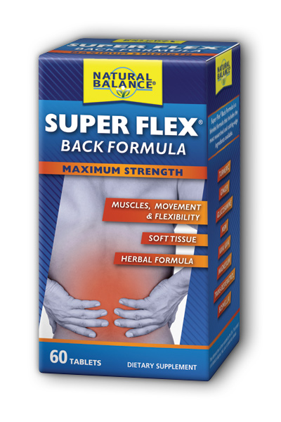 Natural Balance: Super Flex Back Formula 60 Tab