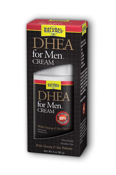 Natural Balance: DHEA for Men Cream (Unscented) 3 oz Crm