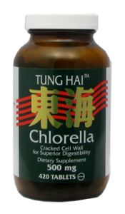 Chlorella tung hai 500mg, 420 ct Tab