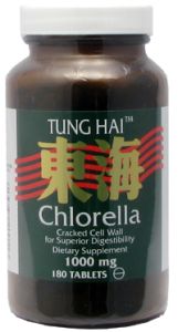 Chlorella tung hai 1000mg, 180 ct Tab