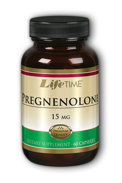 Life Time: Pregnenolone Pharm Grade 15mg 60 ct Cap