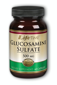 Glucosamine sulfate 500mg, 60 ct Cap