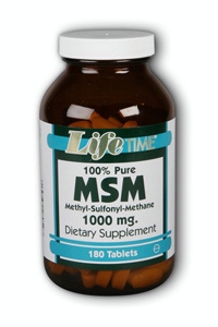 MSM 100 Pure 1000mg Dietary Supplements