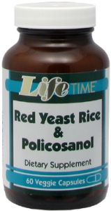 Red yeast rice with policos 1200mg 25mg, 60 ct Vcp