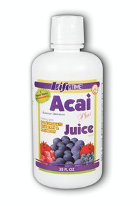 Life Time: Acai Plus Juice Blend Trop Fruit 32 oz Liq