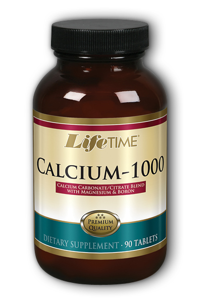 Life Time: Cal Citrate With Magnesium and Boron 1000mg 90 Tab