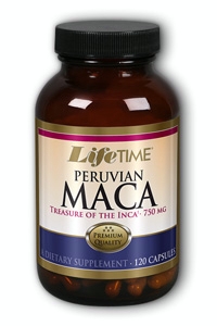Maca peruvian 750mg, 120 ct Cap