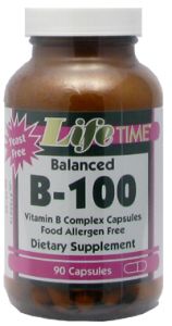 B-100 complex hi-potency 100mg, 90 ct Cap