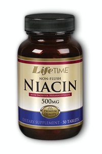 Niacin non-flush 500mg, 50 ct Tab