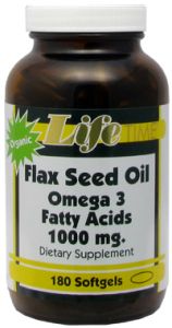 Flax seed oil 1000mg, 180 ct Sg